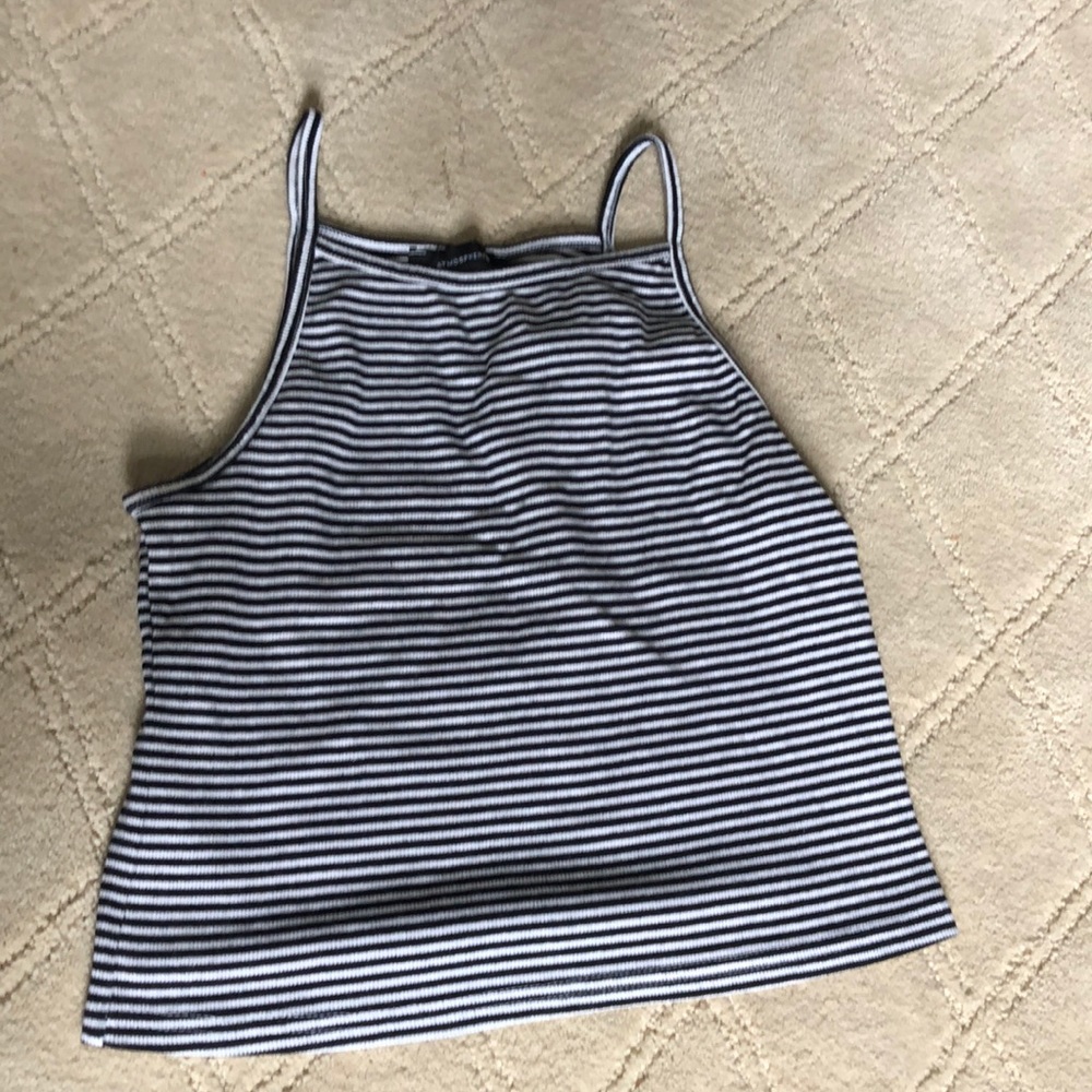 striped tank top